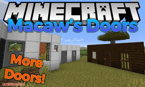 Macaw_s Doors mod for minecraft logo