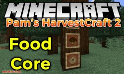 Pam_s HarvestCraft 2 Food Core mod for minecraft logo