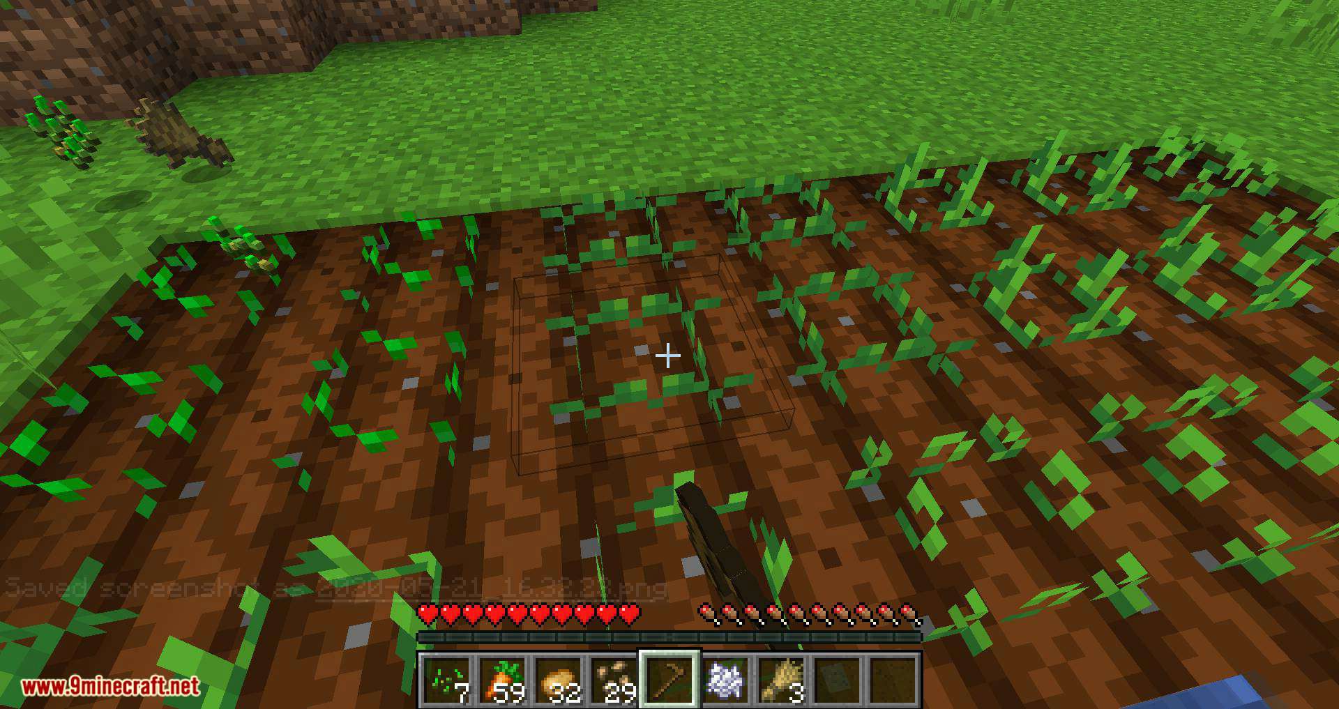 Replanting Crops mod for minecraft 13