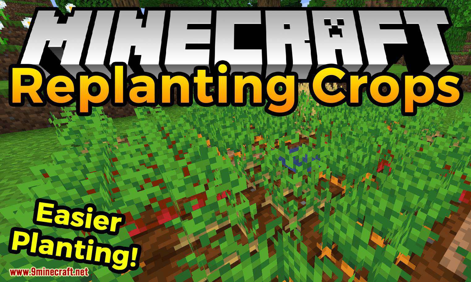 Replanting Crops mod for minecraft logo