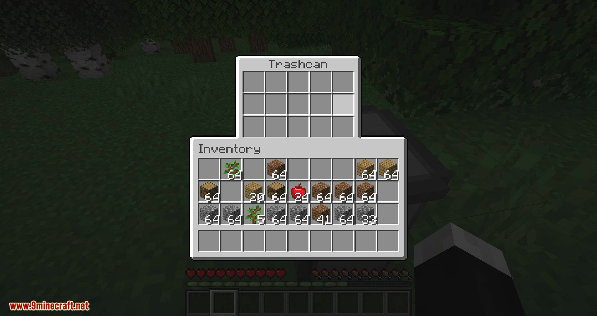 Trash mod for minecraft 07