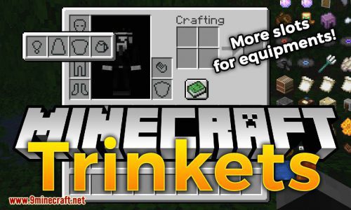 Trinkets (Fabric) mod for minecraft logo