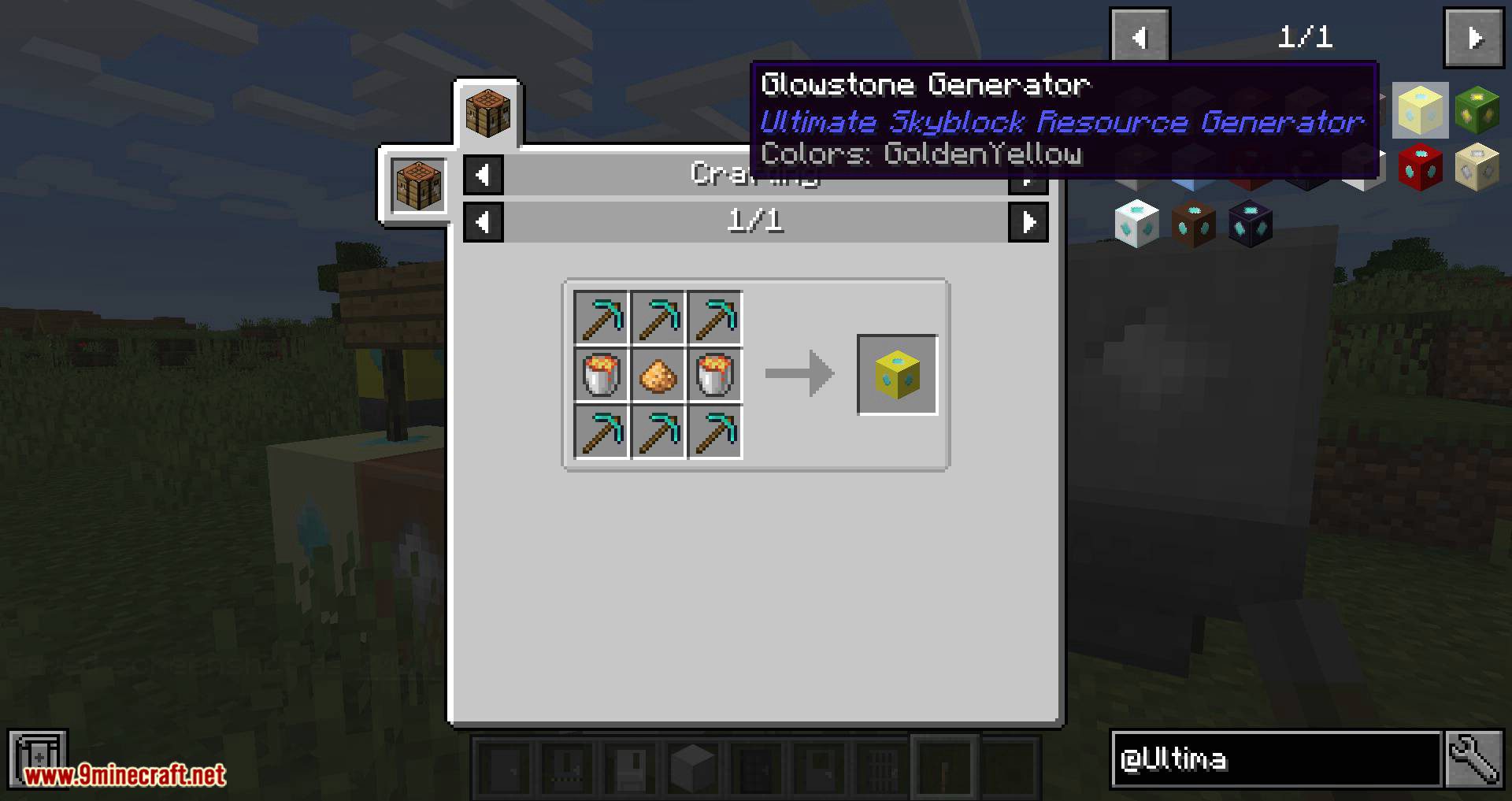 Ultimate Skyblock Resource Generator mod for minecraft 13