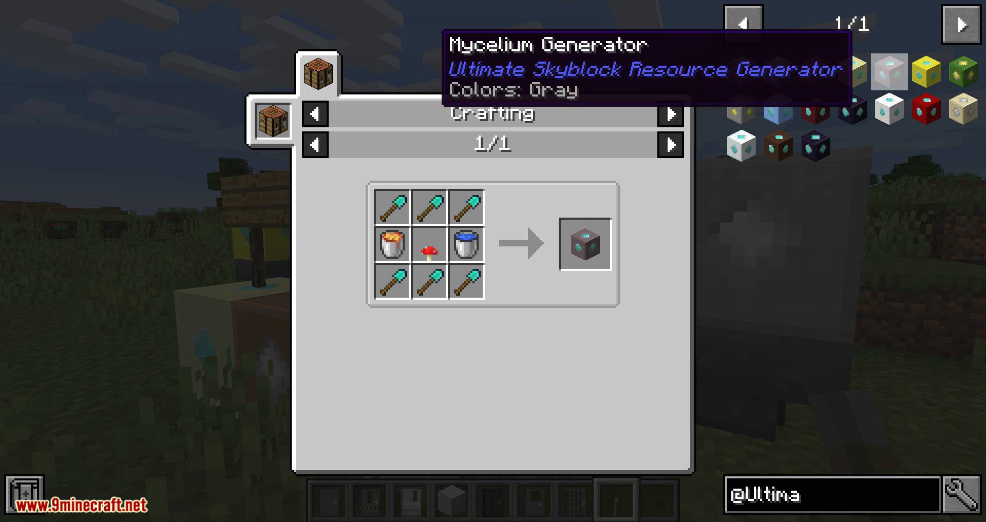 Ultimate Skyblock Resource Generator mod for minecraft 14