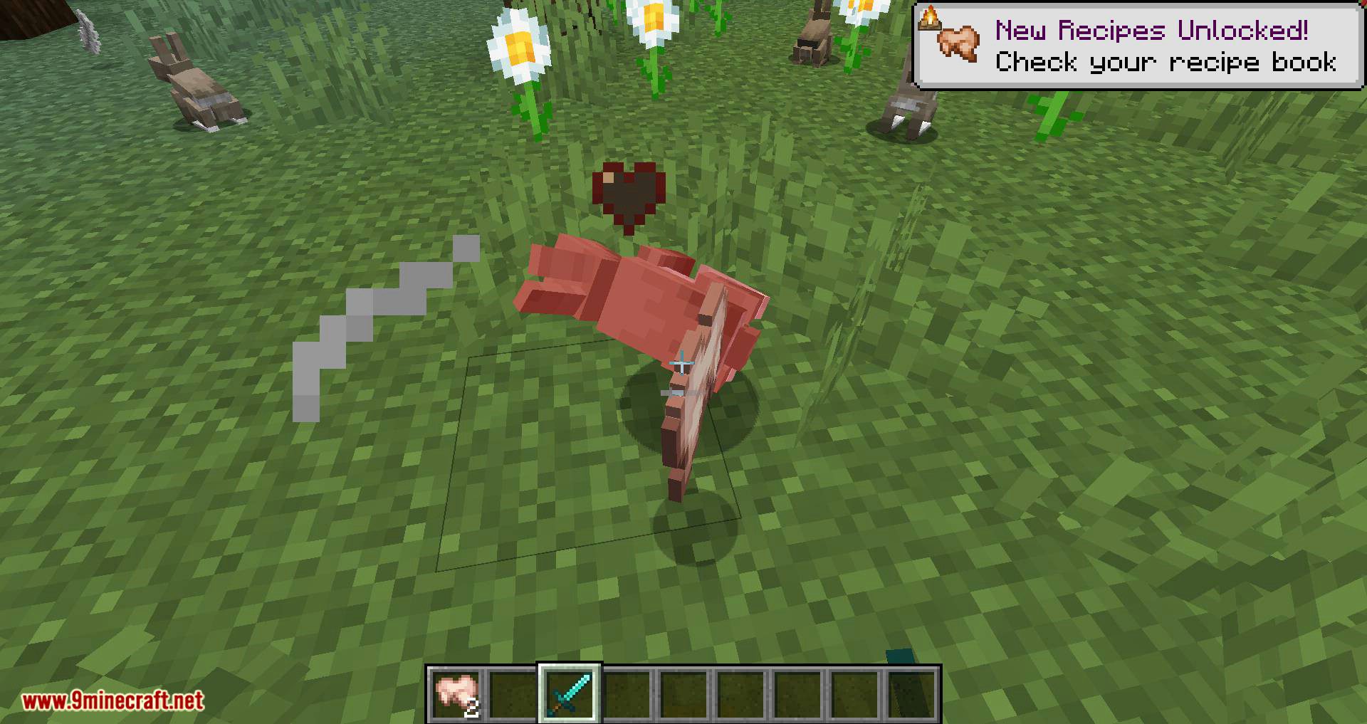 Bunny Boots mod for minecraft 10