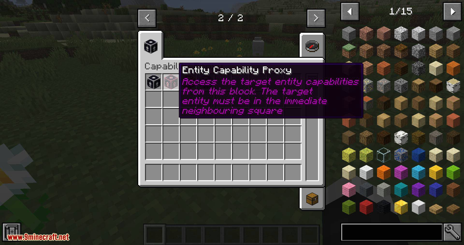 CapabilityProxy mod for minecraft 09