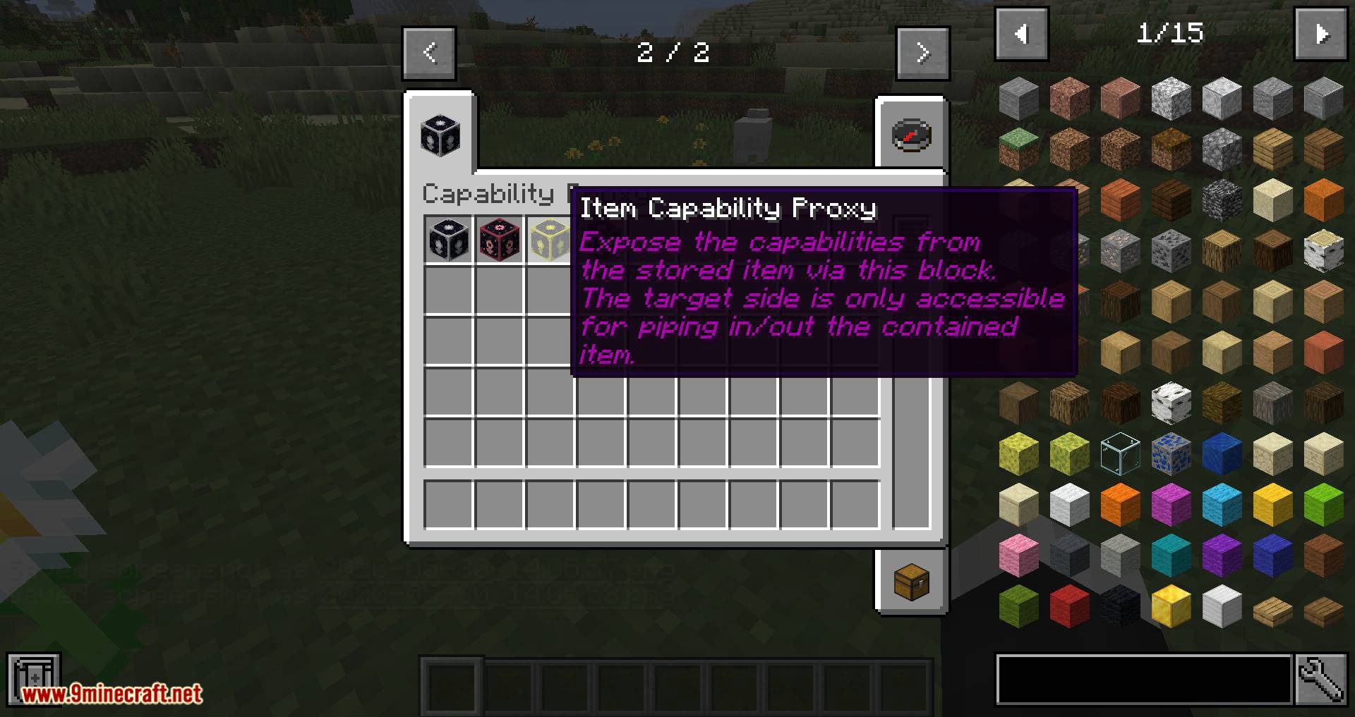 CapabilityProxy mod for minecraft 11