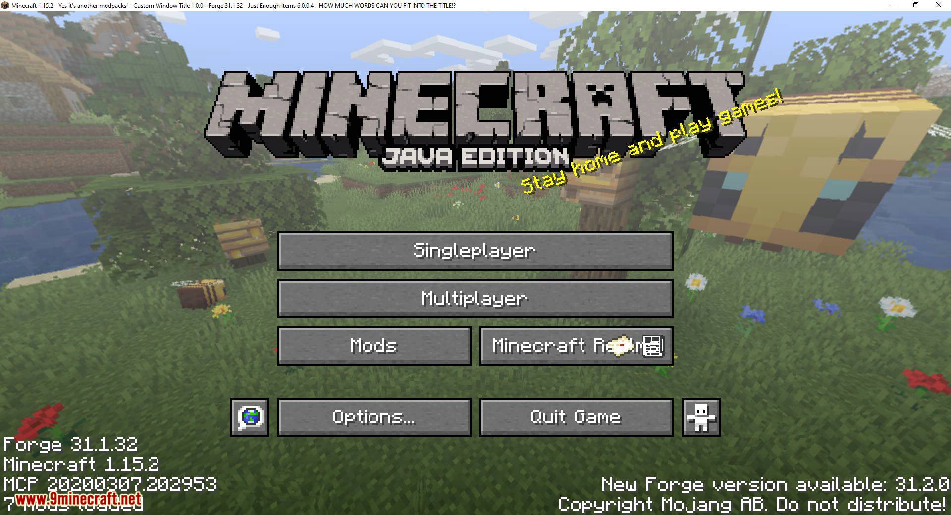 Custom Window Title mod for minecraft 10