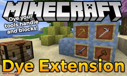 Dye Extension mod for minecraft logo