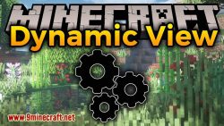 Dynamic View mod for minecraft logo