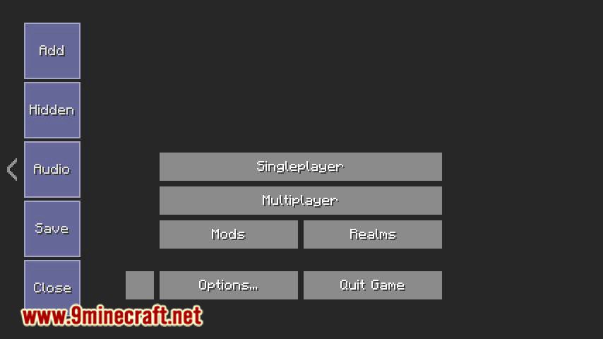 FancyMenu mod for minecraft 02