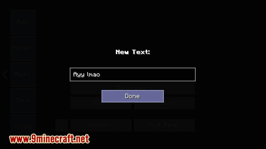 FancyMenu mod for minecraft 04