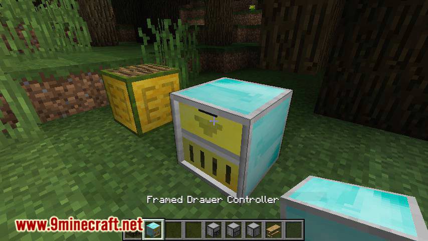 Framed Compacting Drawers mod for minecraft 09