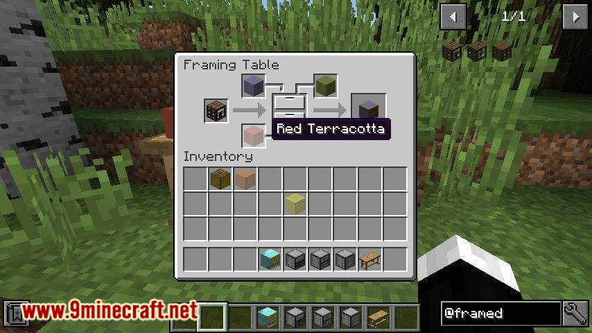 Framed Compacting Drawers mod for minecraft 10