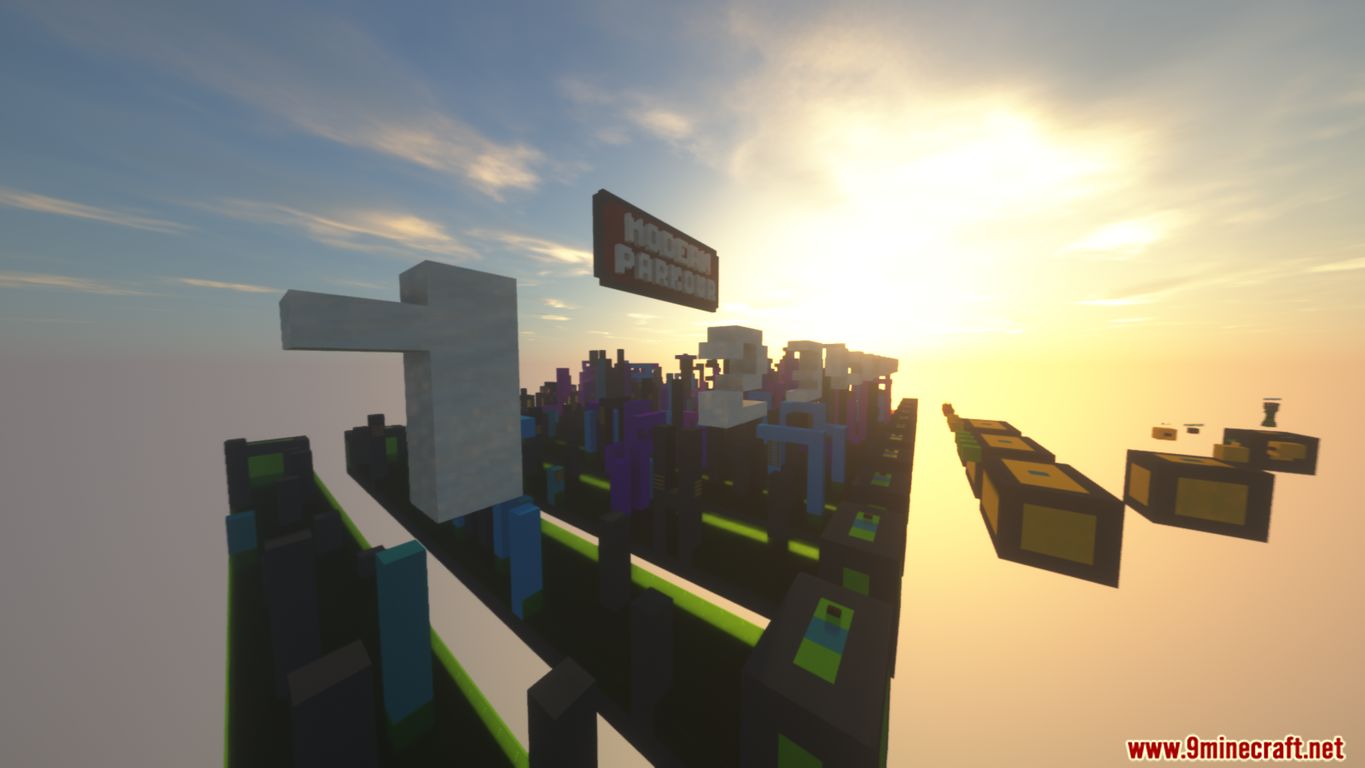 Modern Parkour Map Screenshots (5)