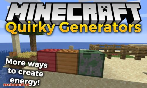 Quirky Generators mod for minecraft logo