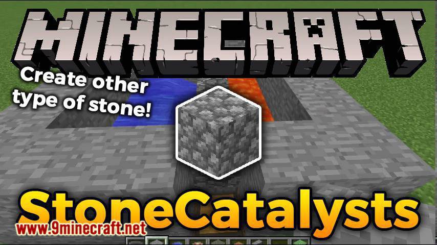 Stone Catalysts mod for minecraft logo