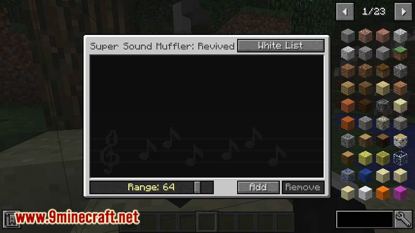 Super Sound Muffler Revived mod for minecraft 03