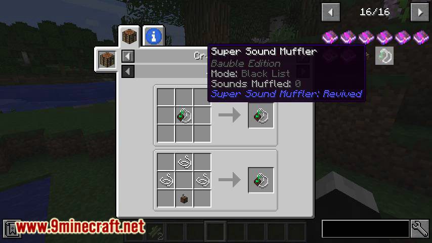 Super Sound Muffler Revived mod for minecraft 12