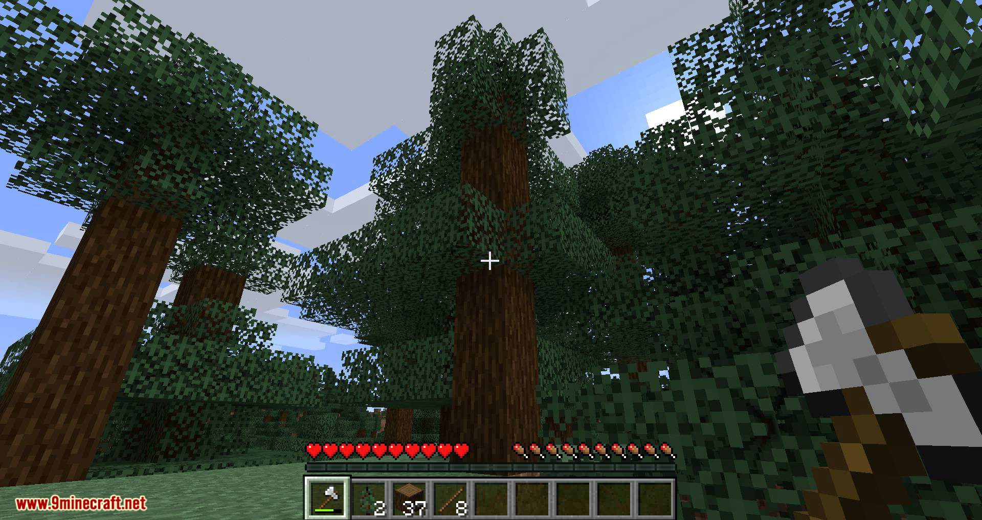 Tree Harvester mod for minecraft 01