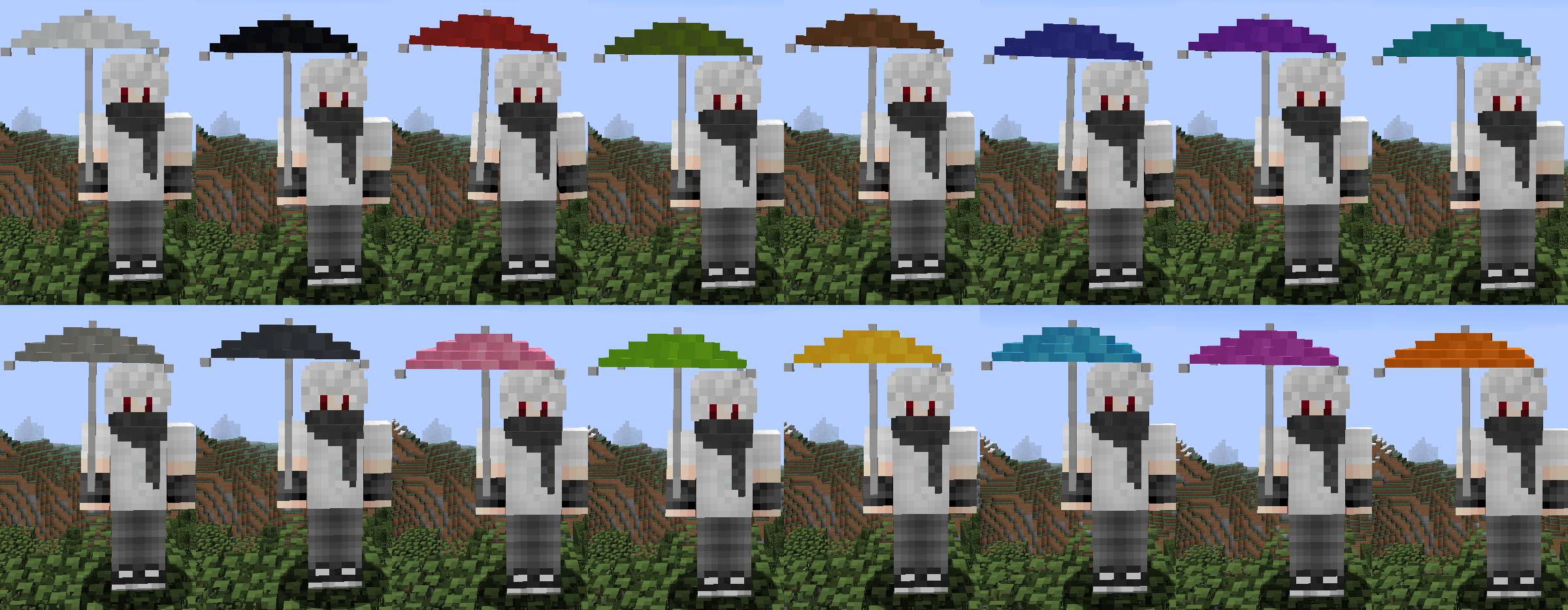 Vampires Need Umbrellas mod for minecraft 21