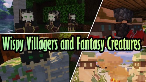 Wispy Villagers and Fantasy Creatures Resource Pack
