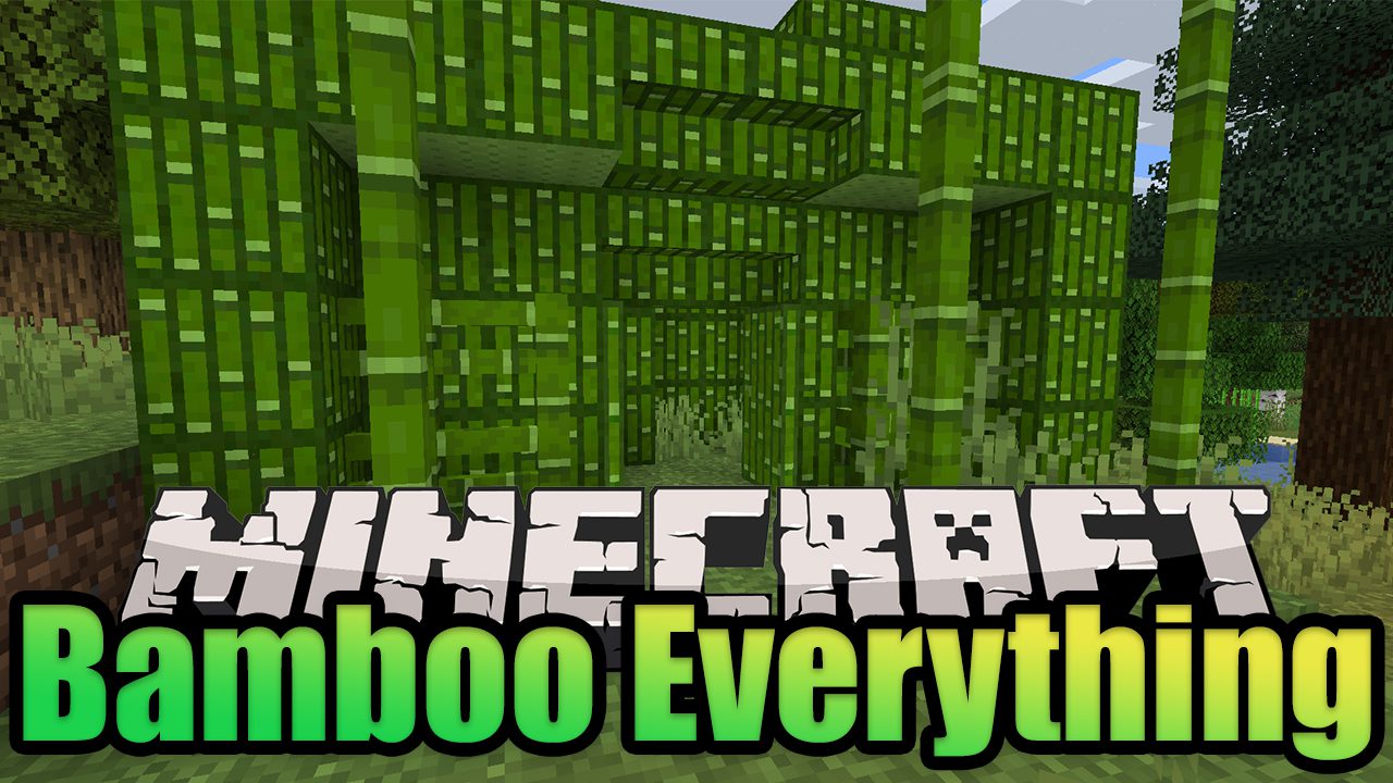 Bamboo Blocks Mod for Minecraft 1.16.5/1.15.2/1.14.4