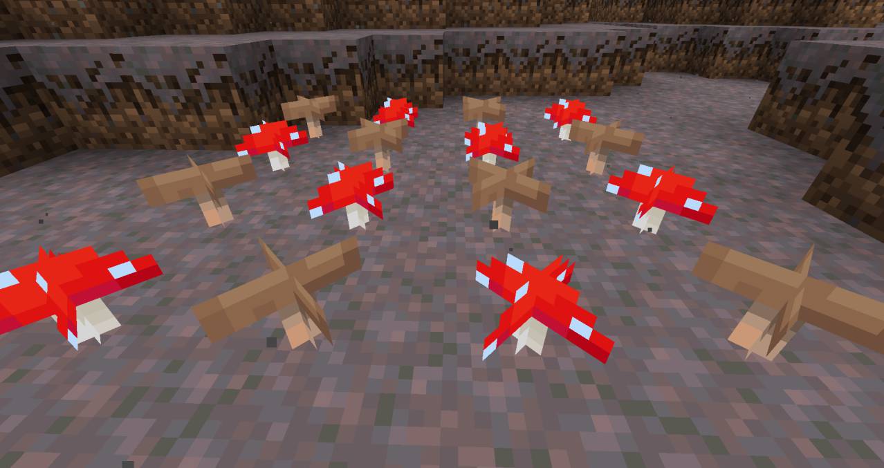 Enhanced Mushrooms mod for minecraft 22