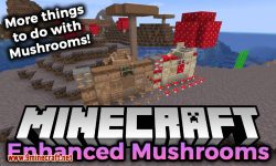 Enhanced Mushrooms mod for minecraft logo