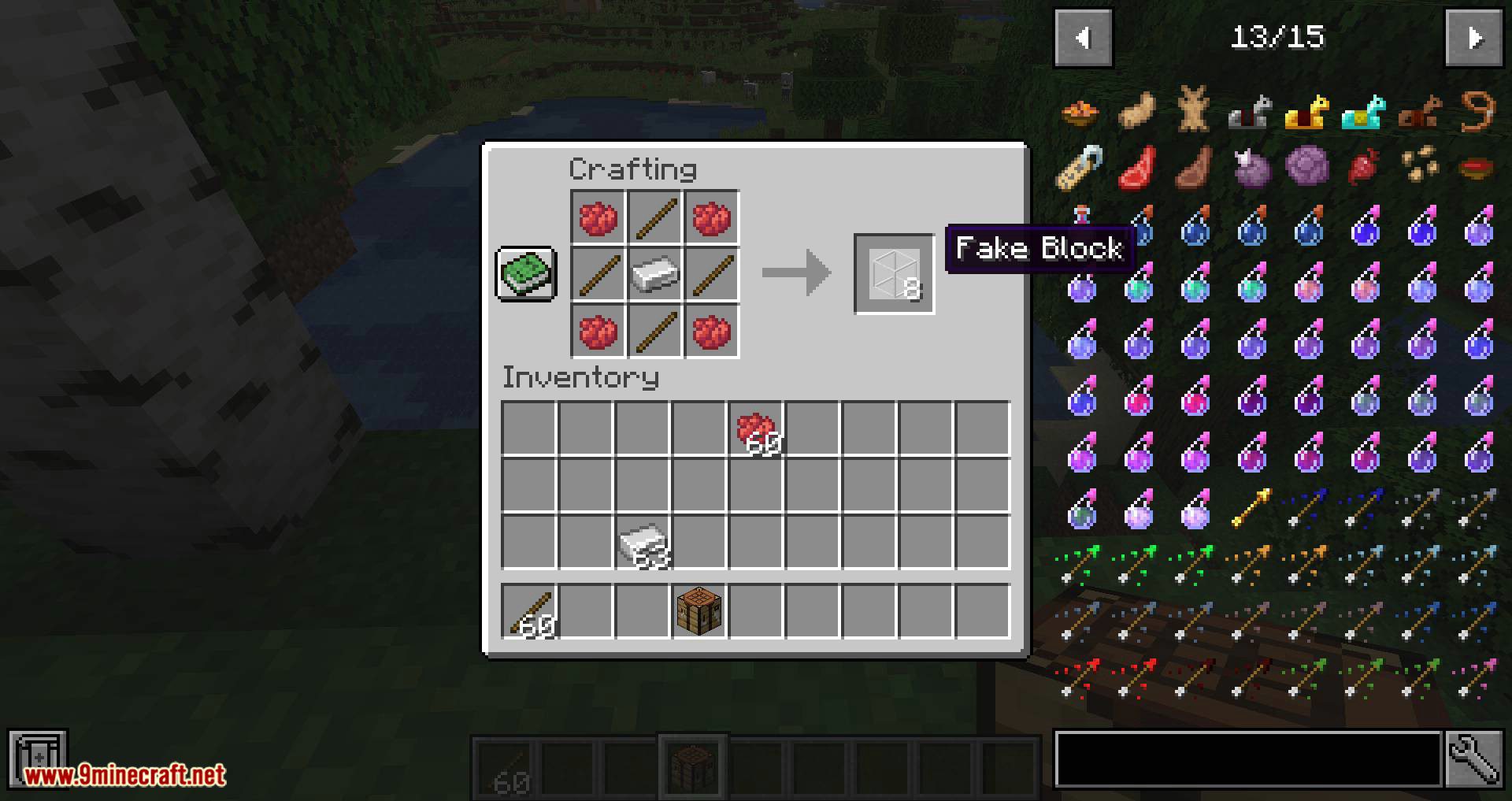 FakeBlocks mod for minecraft 02