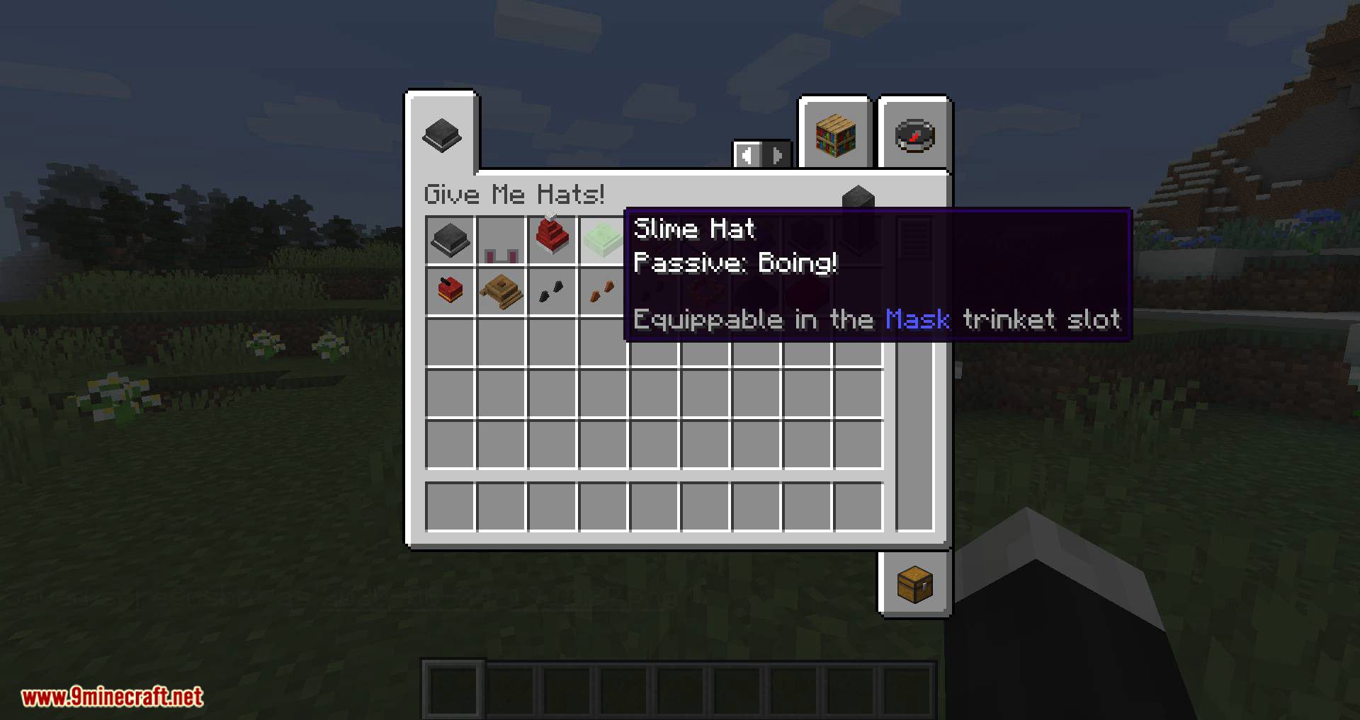 Give me hats mod for minecraft 06