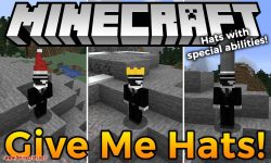 Give me hats mod for minecraft logo