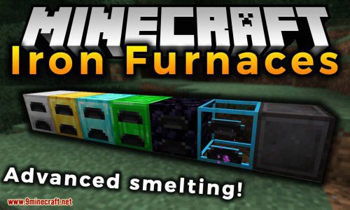 Iron Furnaces mod for minecraft logo