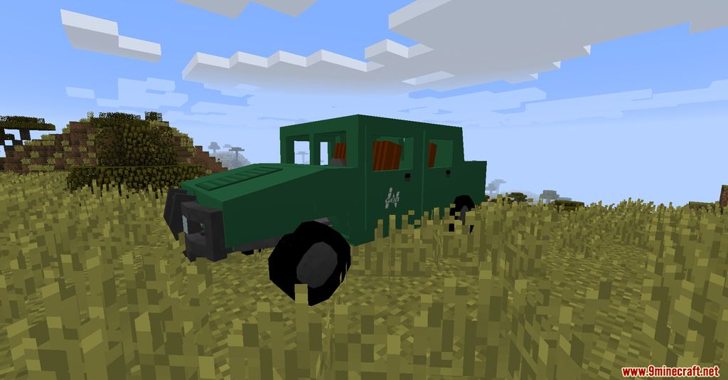 MineJurassic Vehicles Mod Screenshots 1