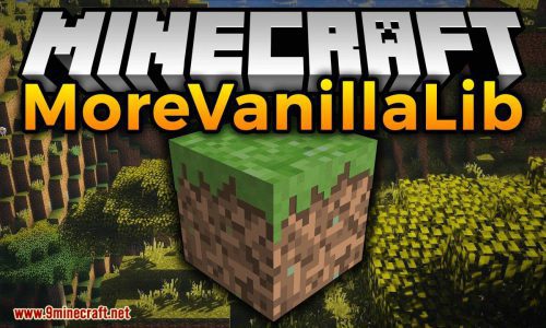 MoreVanillaLib mod for minecraft logo
