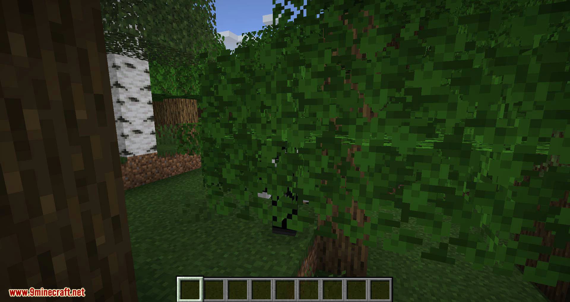 Passable Foliage mod for minecraft 03