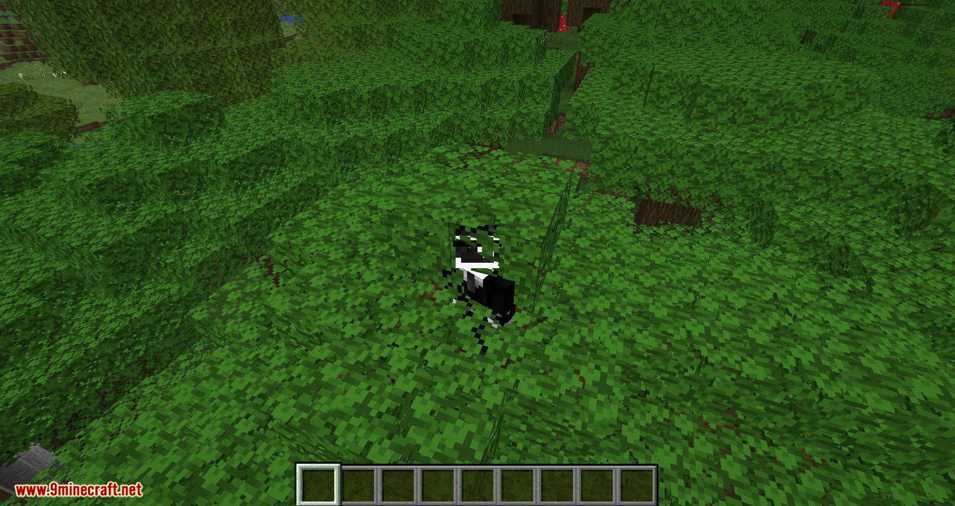 Passable Foliage mod for minecraft 04