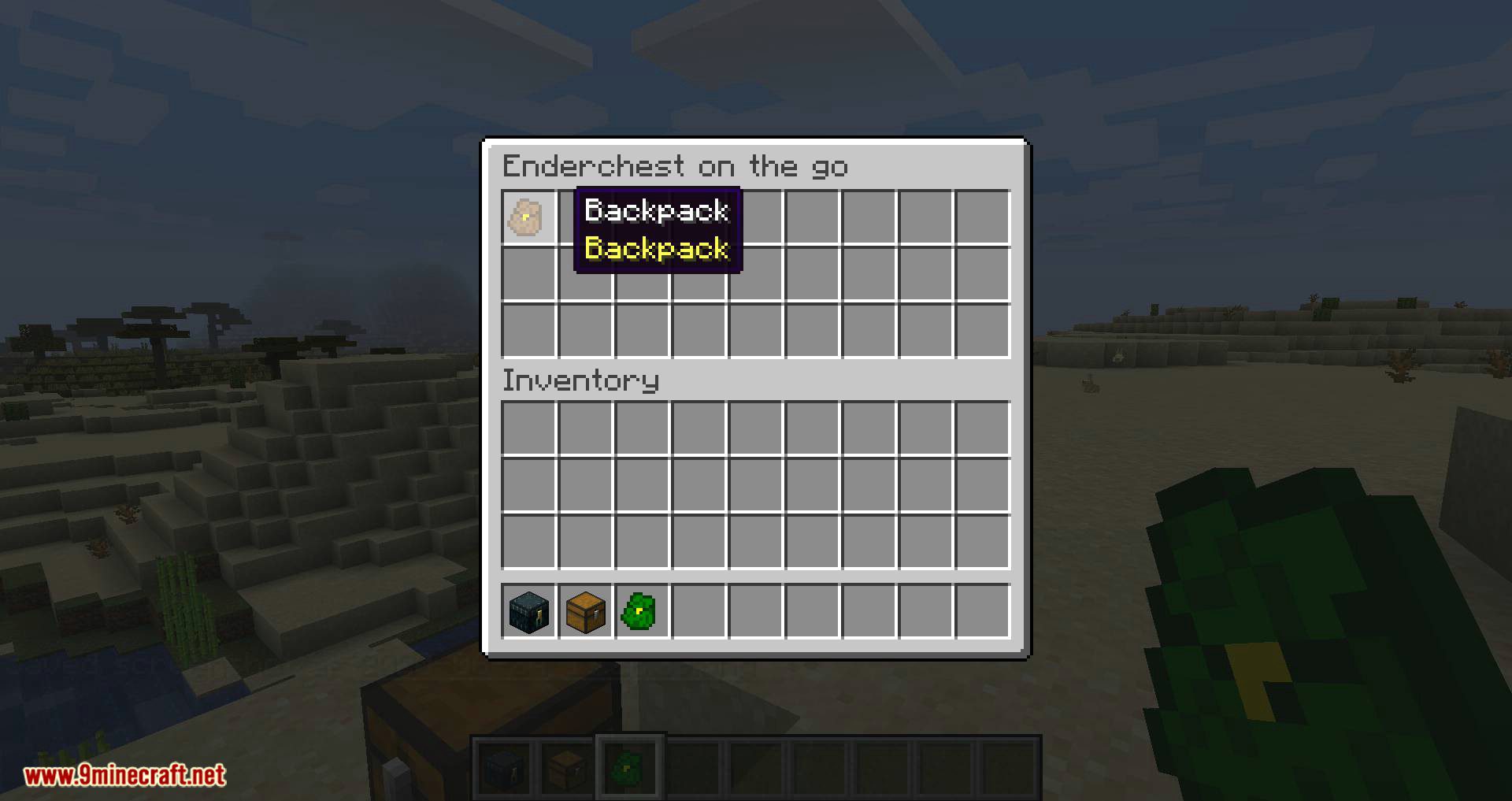 Simple Backpack mod for minecraft 06