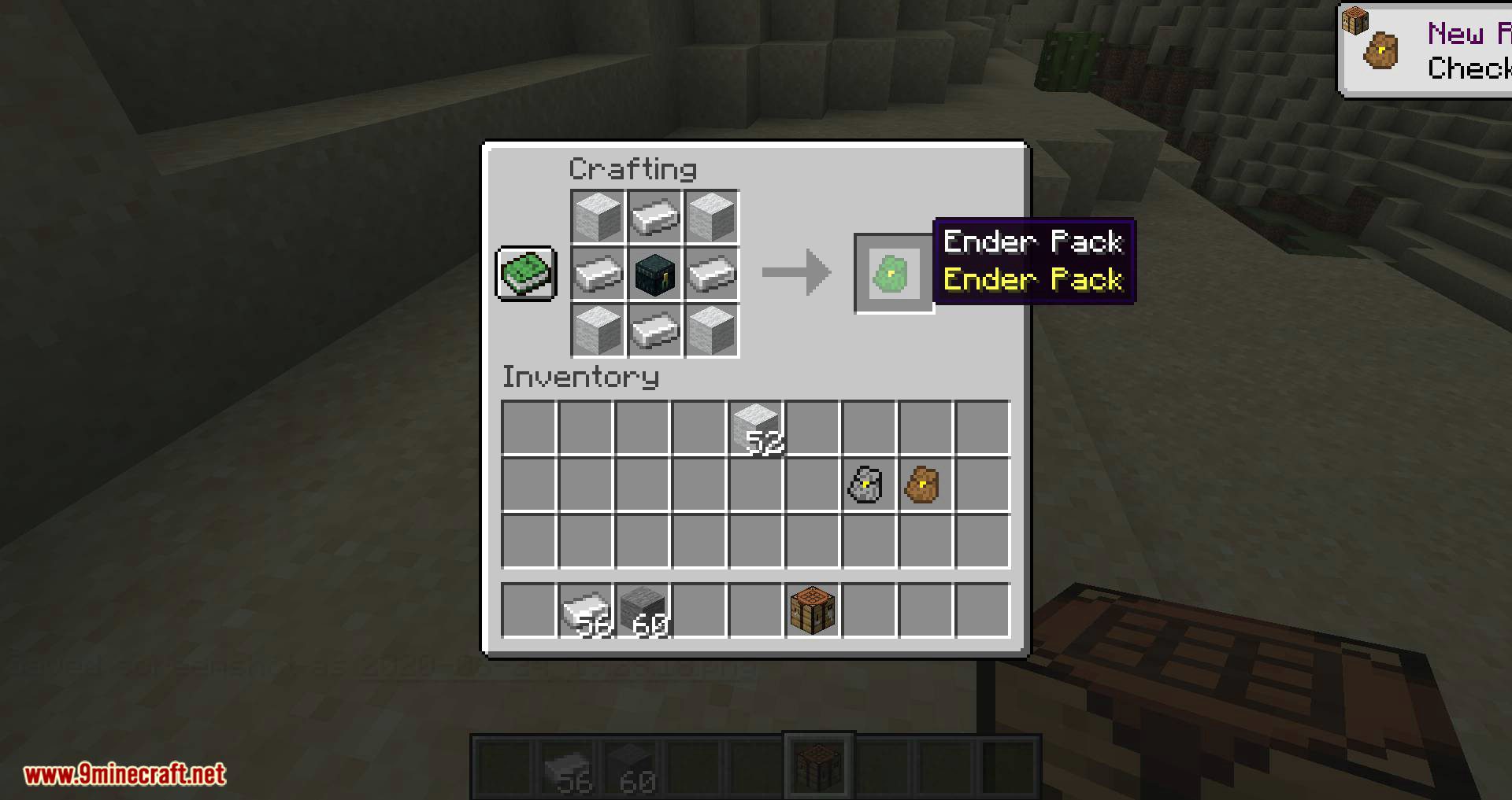Simple Backpack mod for minecraft 12