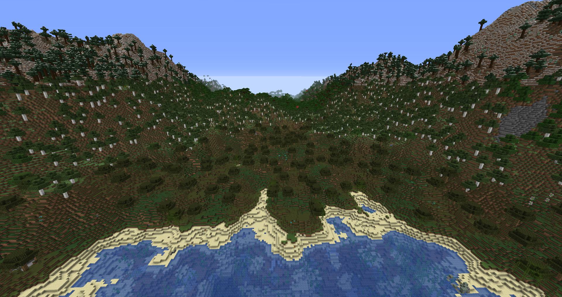 Simplex Terrain mod for minecraft 21