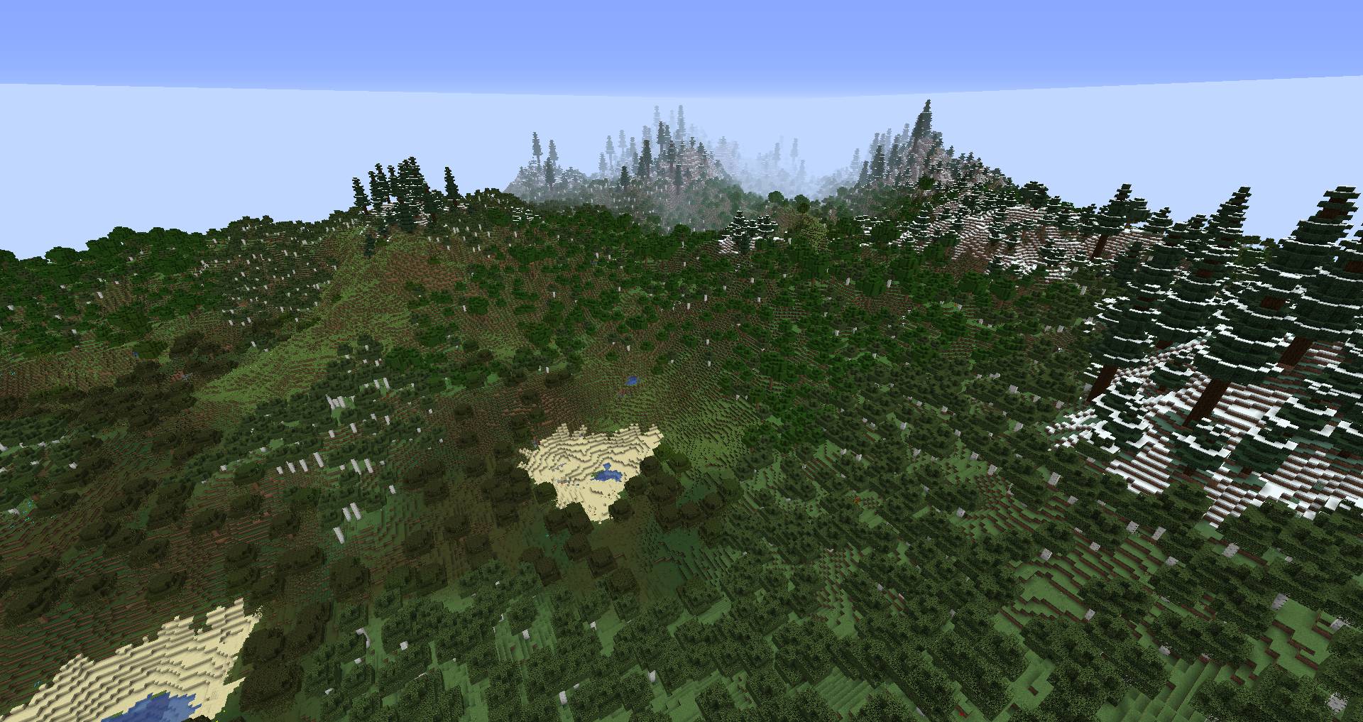 Simplex Terrain mod for minecraft 24