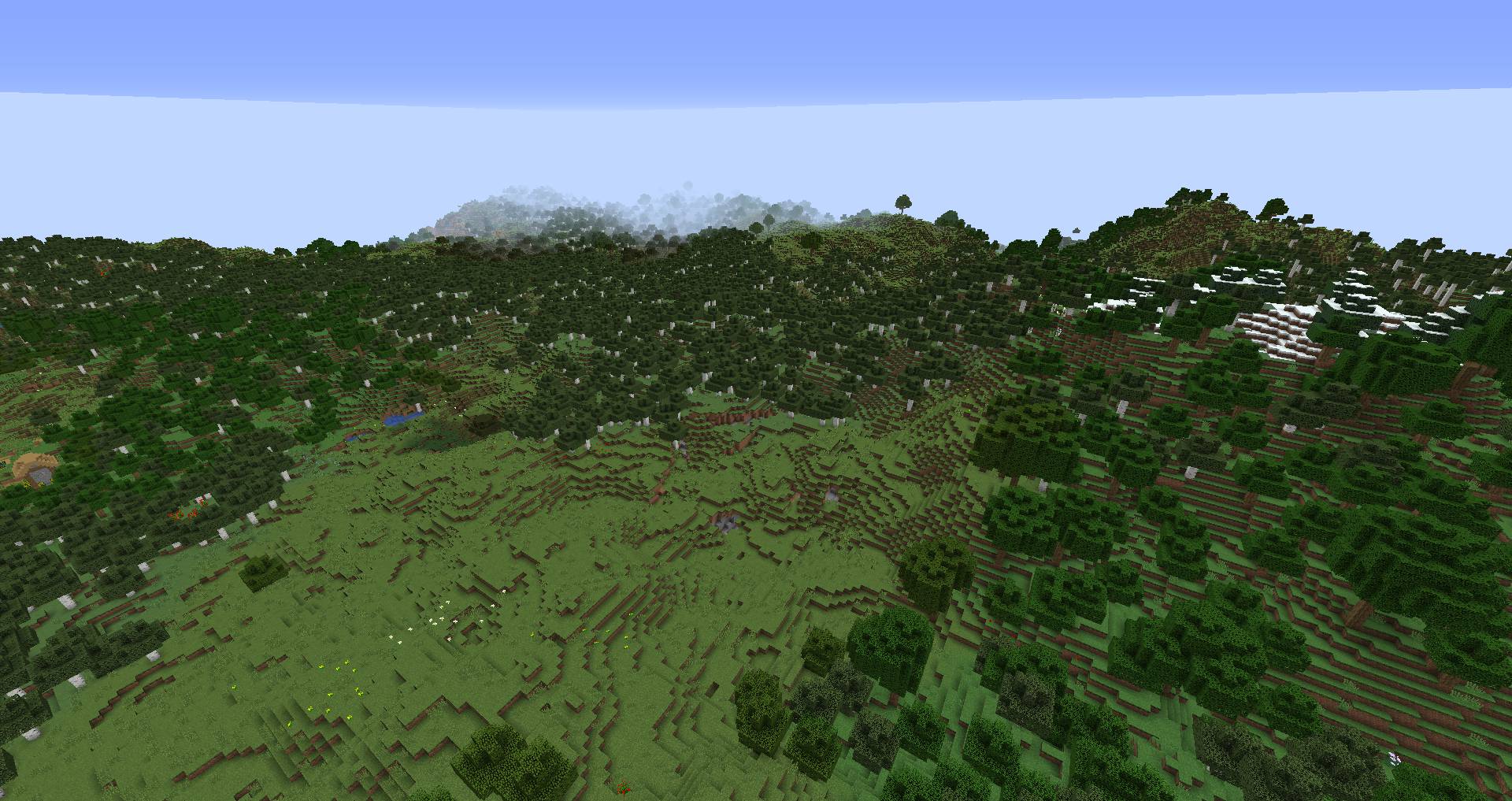 Simplex Terrain mod for minecraft 25