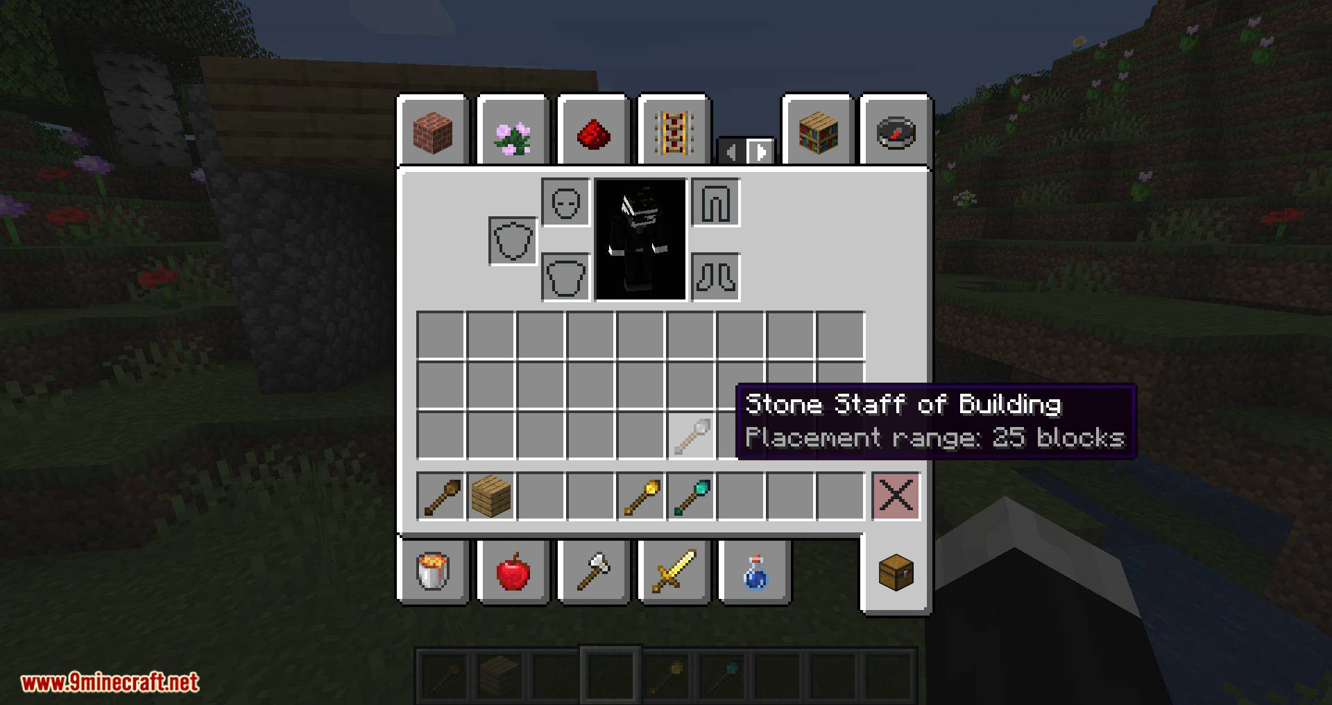 Staff of Building mod for minecraft 09