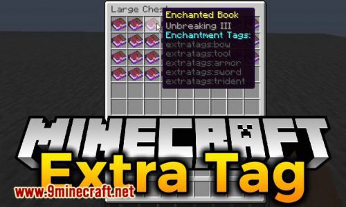 extra tag mod for minecraft logo