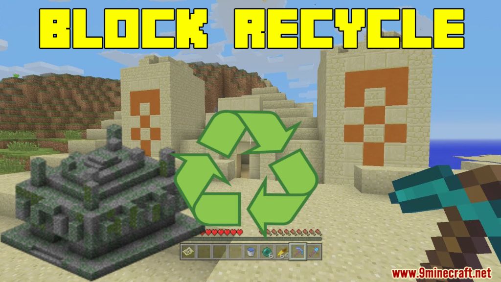 Block Recycle Data Pack 1 16 5 Undo Crafting To Get Materials 9minecraft Net