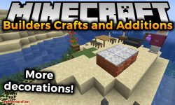 Builders Crafts and Additions mod for minecraft logo