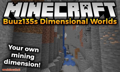 Buuz135s Dimensional Worlds mod for minecraft logo