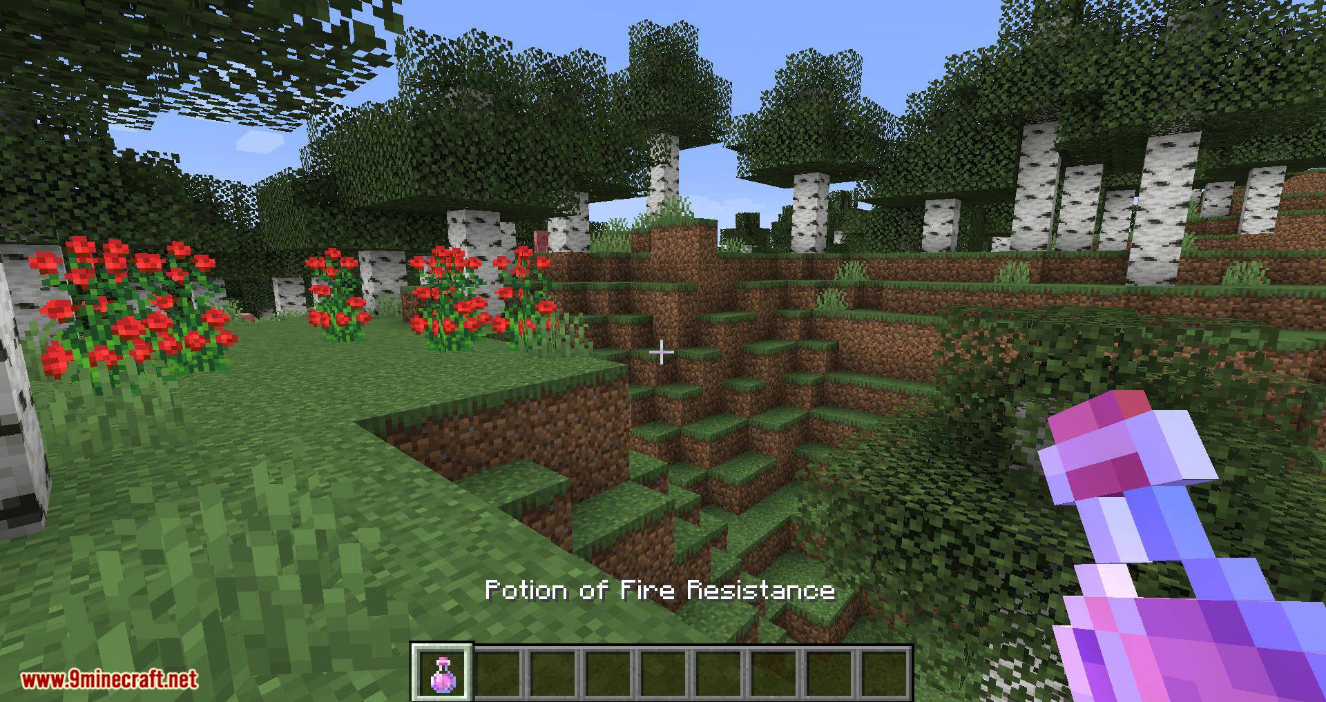 Compact Status Effects mod for minecraft 01