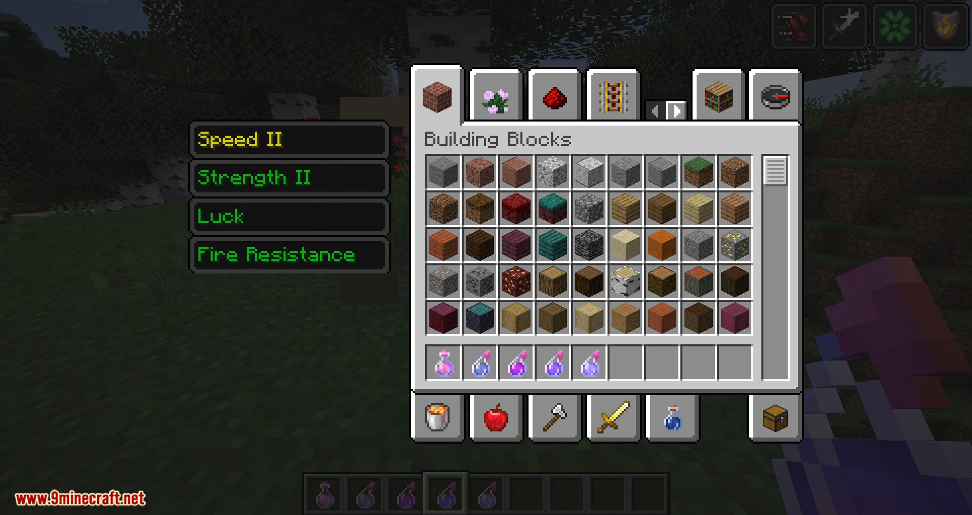 Compact Status Effects mod for minecraft 10
