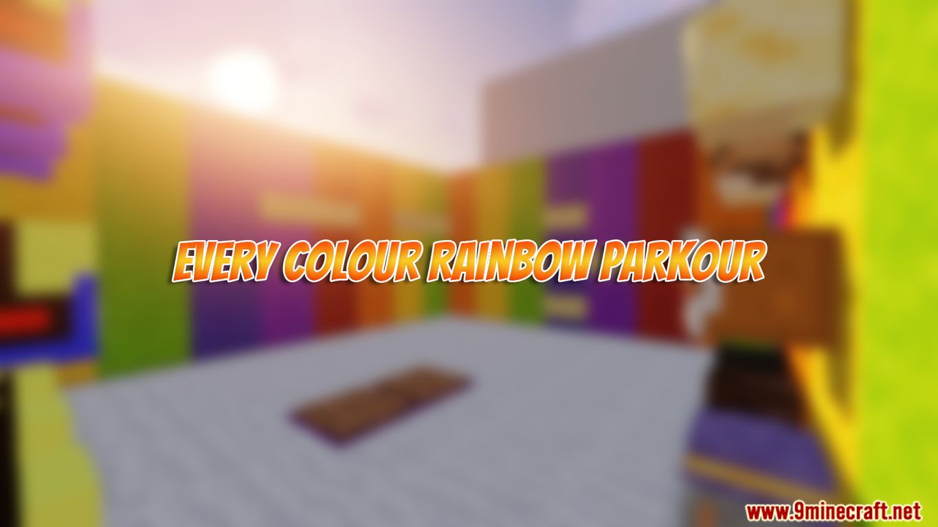 Every Colour Rainbow Parkour Map Thumbnail